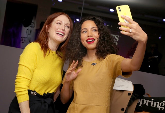 Julianne Moore and Jurnee Smollett-Bell at Tribeca Film Festival