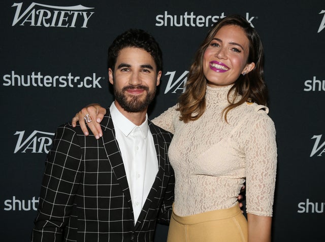 Darren Criss and Mandy Moore