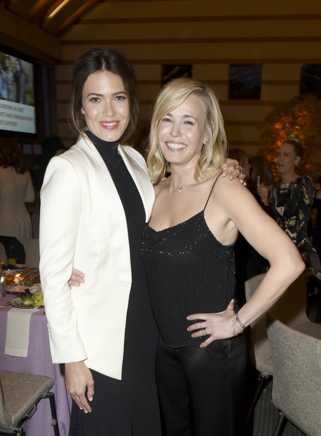 Mandy Moore and Chelsea Handler