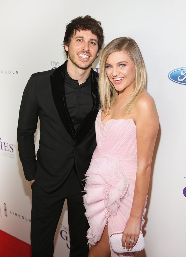 Morgan Evans and Kelsea Ballerini at gracie awards