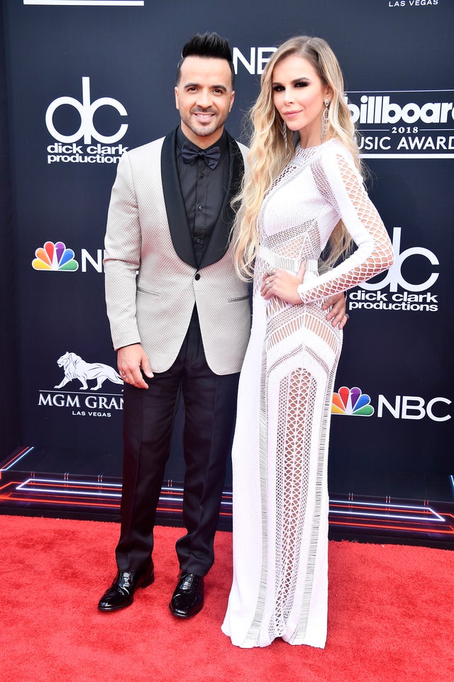 Luis Fonsi and Agueda lopez at billboard awards