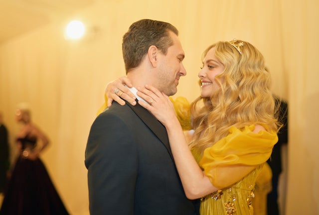 Amanda Seyfried and Thomas Sadoski at Met Gala 2018