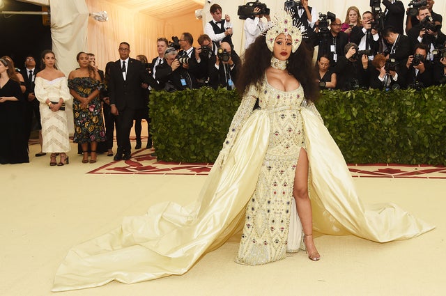 Cardi B at 2018 Met Gala