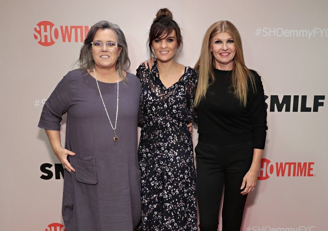 Rosie O'Donnell, Frankie Shaw and Connie Britton