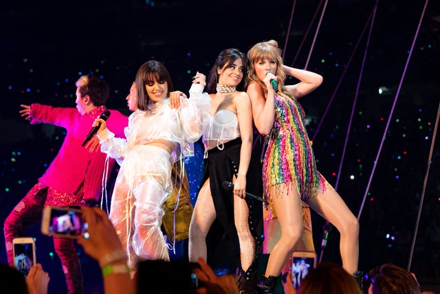 Charli XCX, Camila Cabello and Taylor Swift on opening night tour