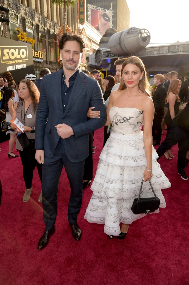 Joe Manganiello and Sofía Vergara at Solo premiere