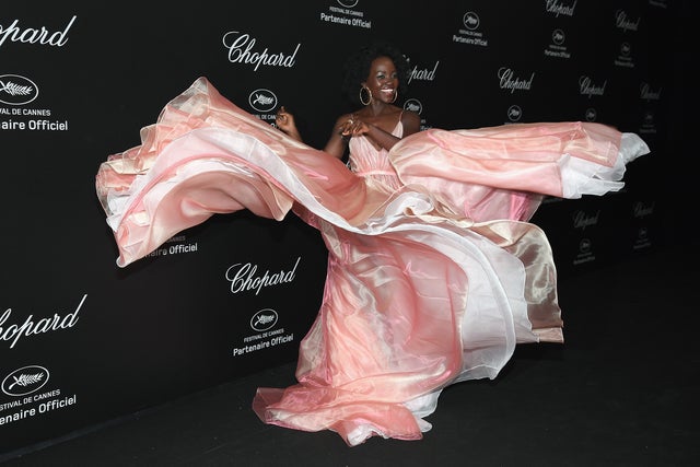 Lupita Nyong'o at chopard party at Cannes