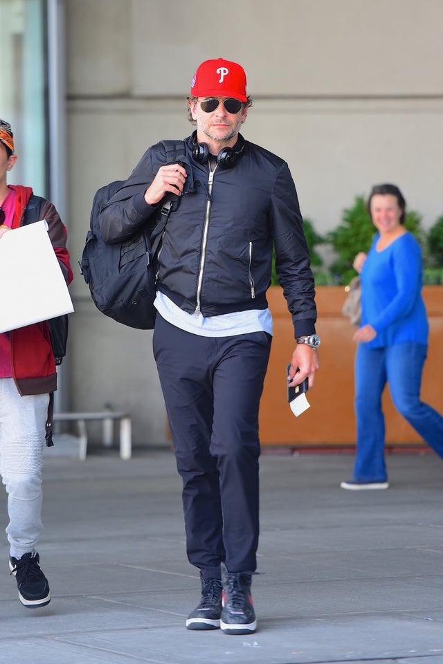 Bradley Cooper at JFK airport