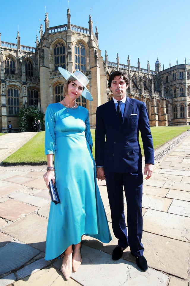 Delfina Blaquier and Nacho Figueras at royal wedding