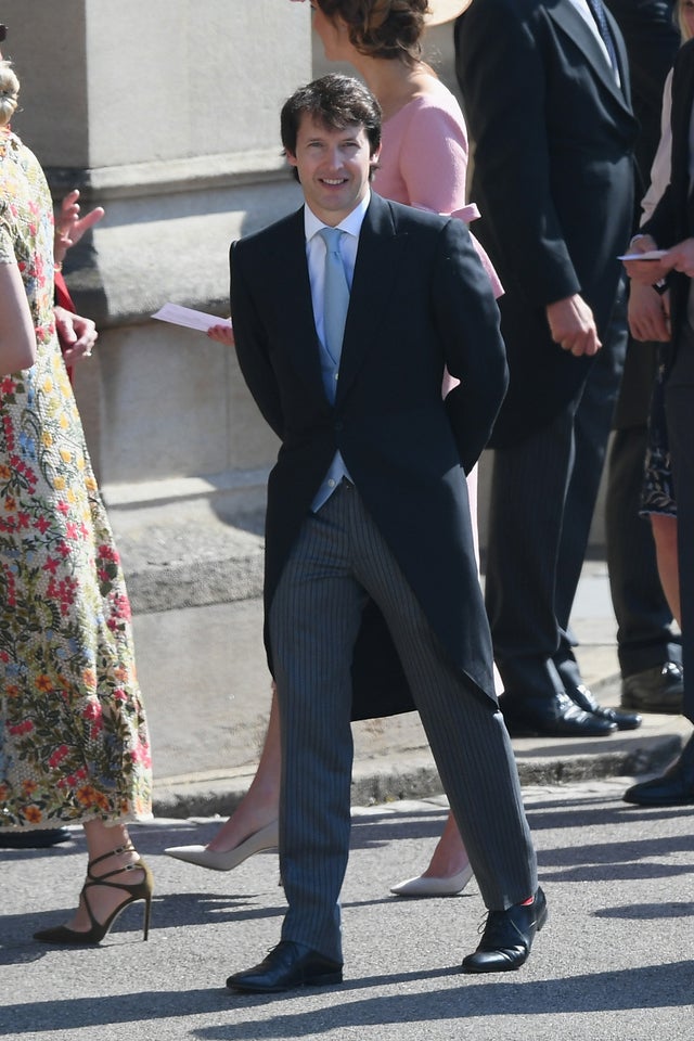 James Blunt at royal wedding