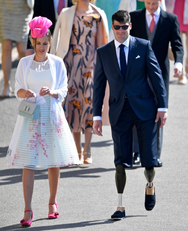 Dave Henson at royal wedding