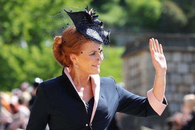 sarah ferguson at royal wedding