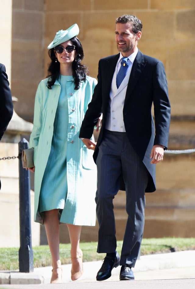 Alexi Lubomirski and Giada Lubomirski at royal wedding