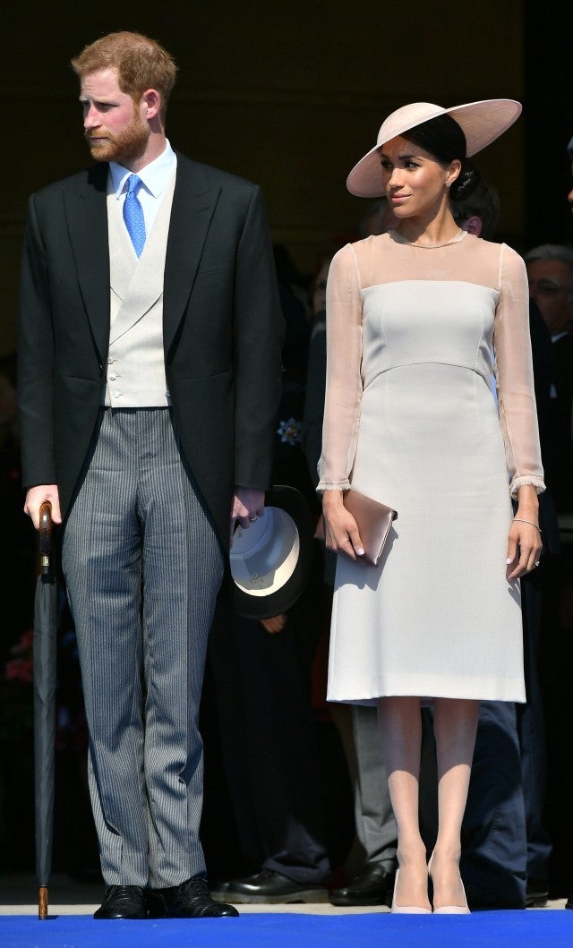 Prince Harry and Meghan Markle at Princes Charles' 70th bday celebration