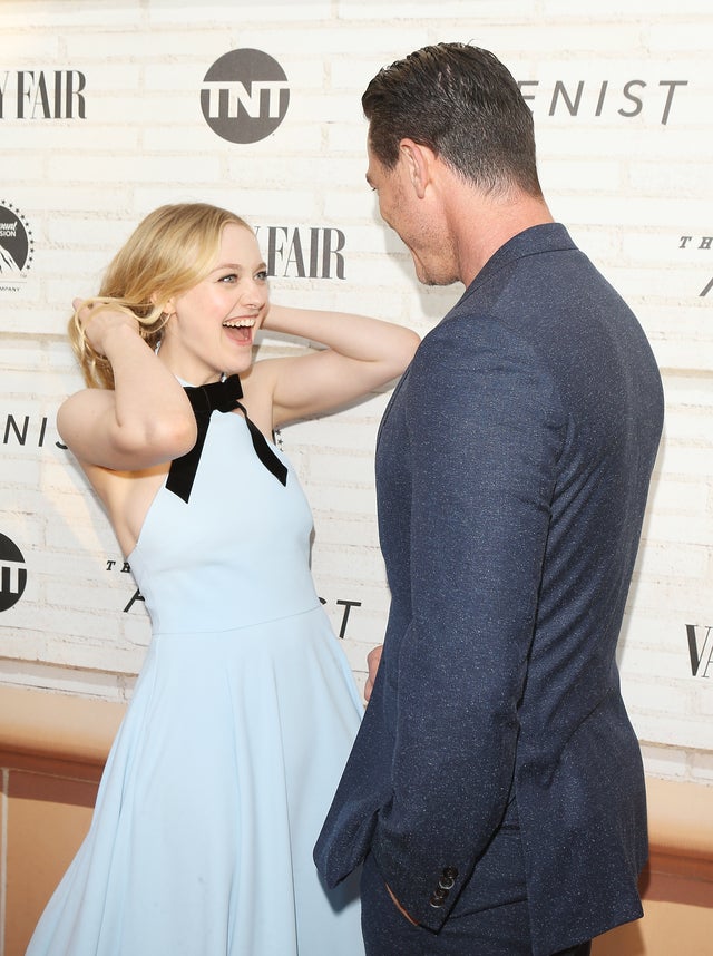 Dakota Fanning & Luke Evans at FYC event for the alienist