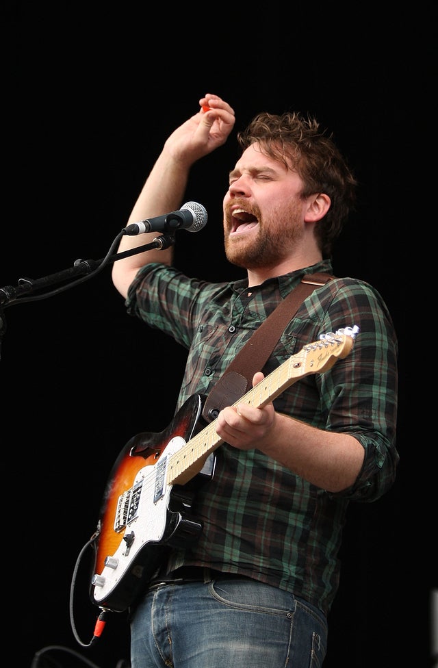 Scott Hutchison, frontman of Scottish rock band Frightened Rabbit