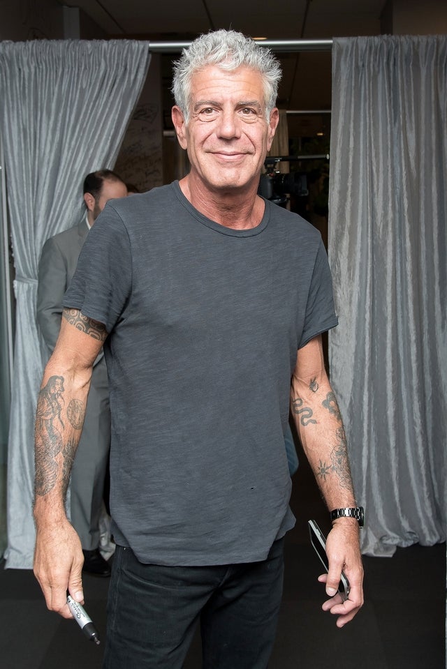 Anthony Bourdain in 2016