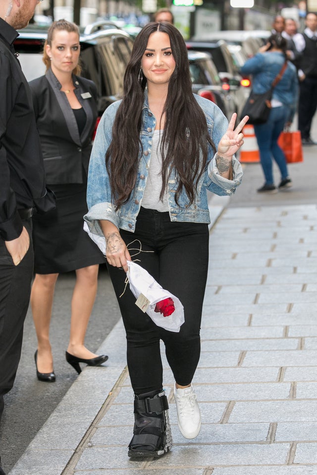 Demi Lovato in Paris