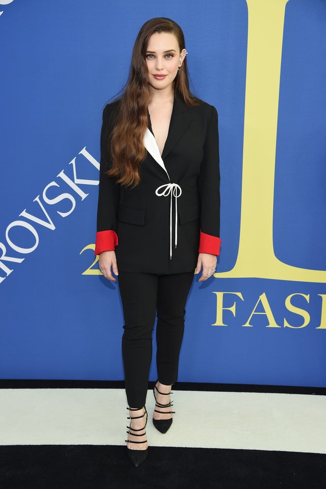 Katherine Langford at the 2018 CFDA Fashion Awards