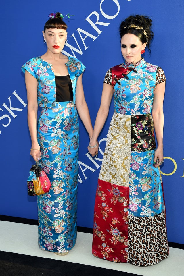 Mia Moretti and Stacey Bendet at the 2018 CFDA Fashion Awards 