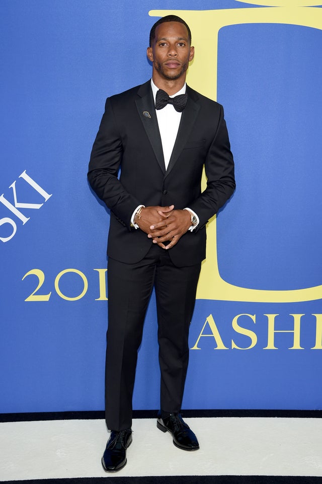 Victor Cruz at the 2018 CFDA Fashion Awards