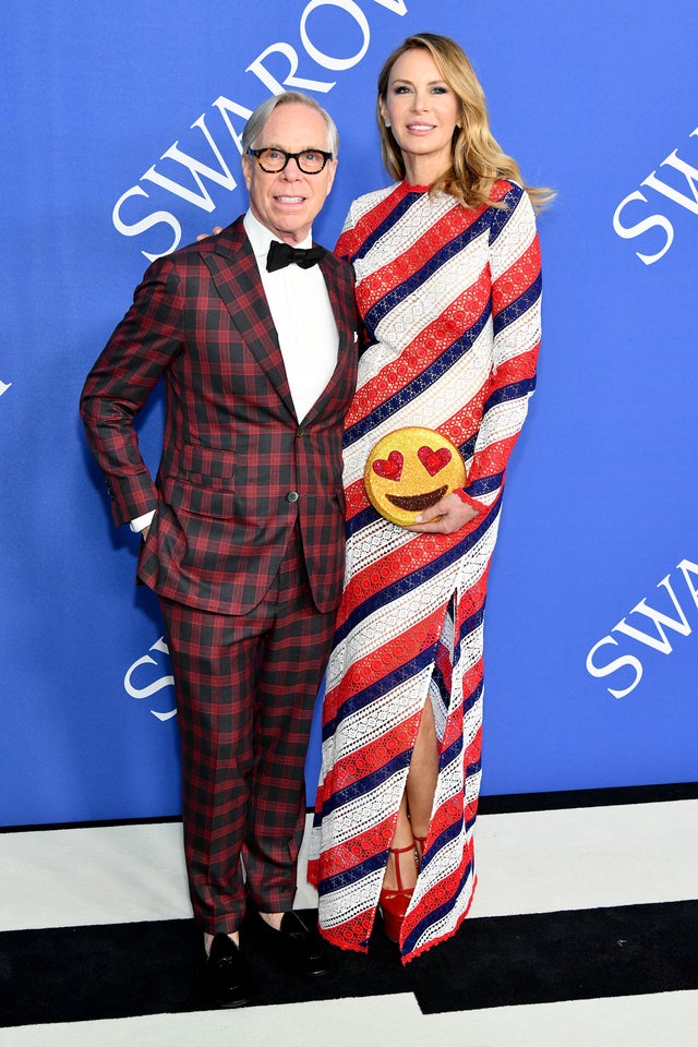 Tommy Hilfiger and wife at CFDA awards