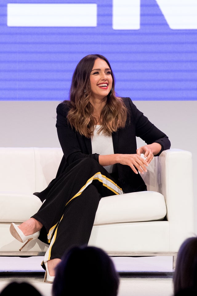 Jessica Alba at Women Rule summit