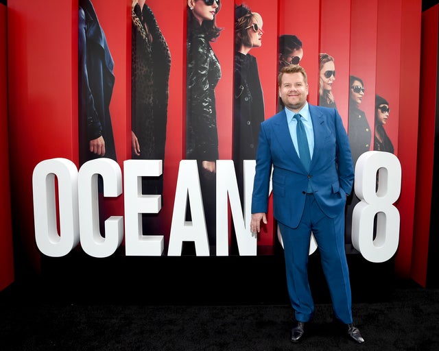 James Corden at ocean's 8 premiere