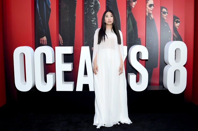 Awkwafina at ocean's 8 world premiere