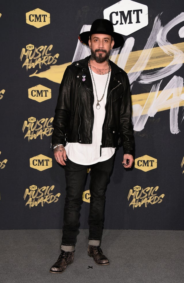 AJ McLean at 2018 CMT Music Awards