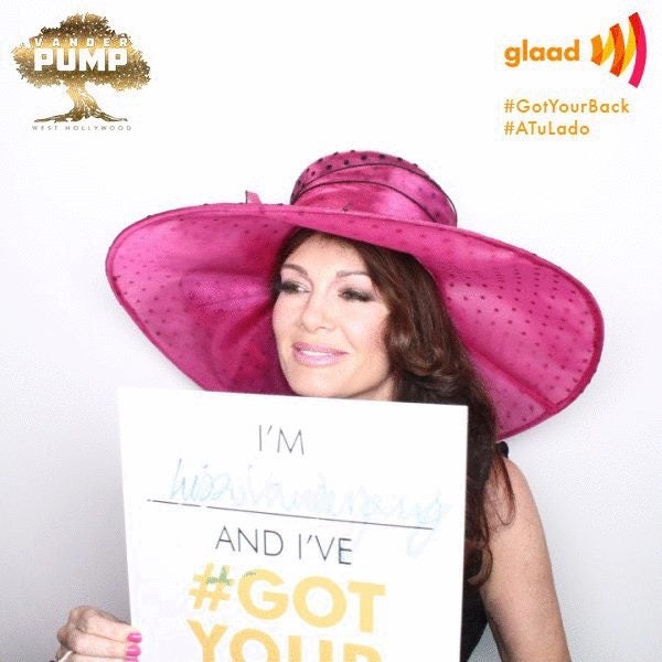 Lisa Vanderpump with GLAAD