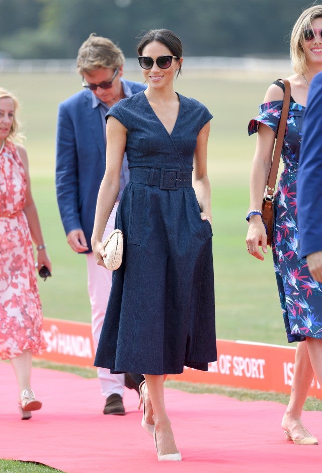 Meghan Markle denim dress