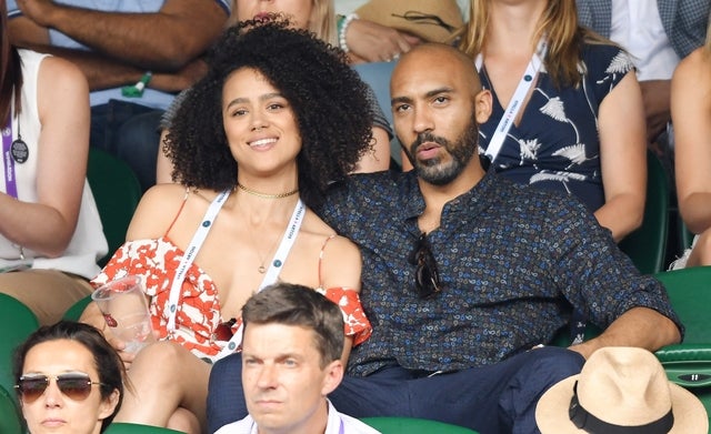 Nathalie Emmanuel at Wimbledon