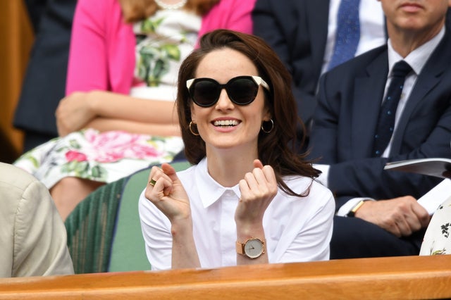 Michelle Dockery at Wimbledon