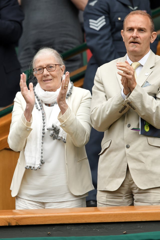 Vanessa Redgrave at Wimbledon