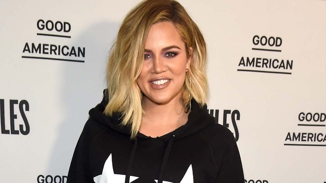 Khloé Kardashian Joins Sisters in Calvin Klein Campaign While 8