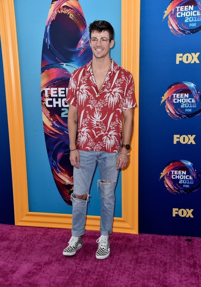 grant gustin teen choice awards 2018