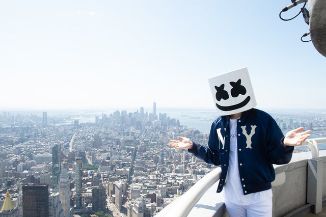 Marshmello at empire state building