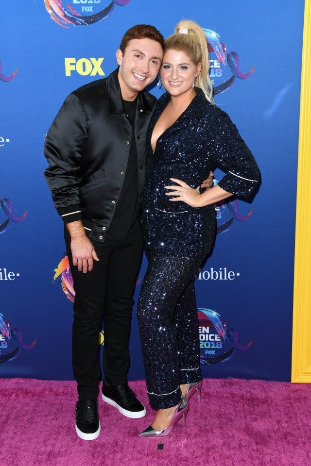 Meghan trainor and daryl sabara teen choice awards 2018