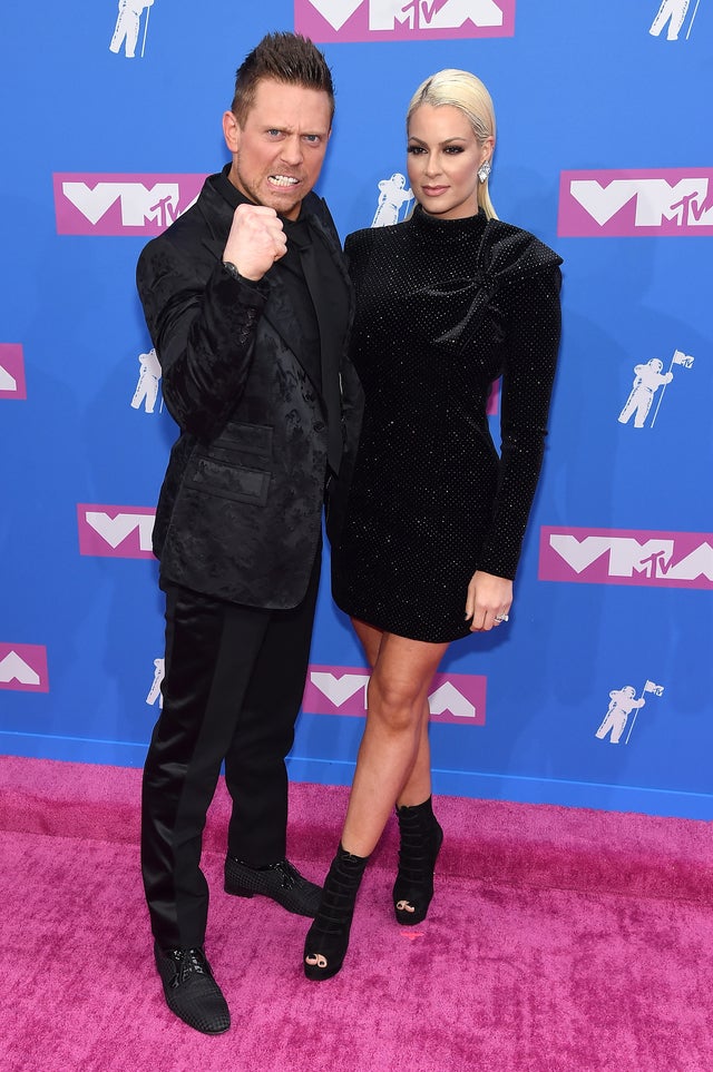 The Miz and Maryse Quellet at vmas 2018