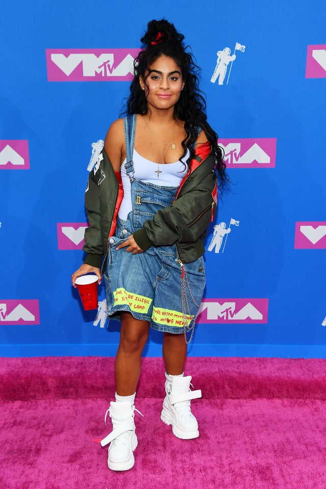 Jessie Reyez at 2018 vmas