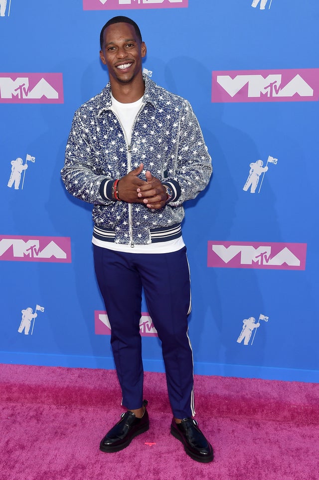 Victor Cruz at 2018 vmas