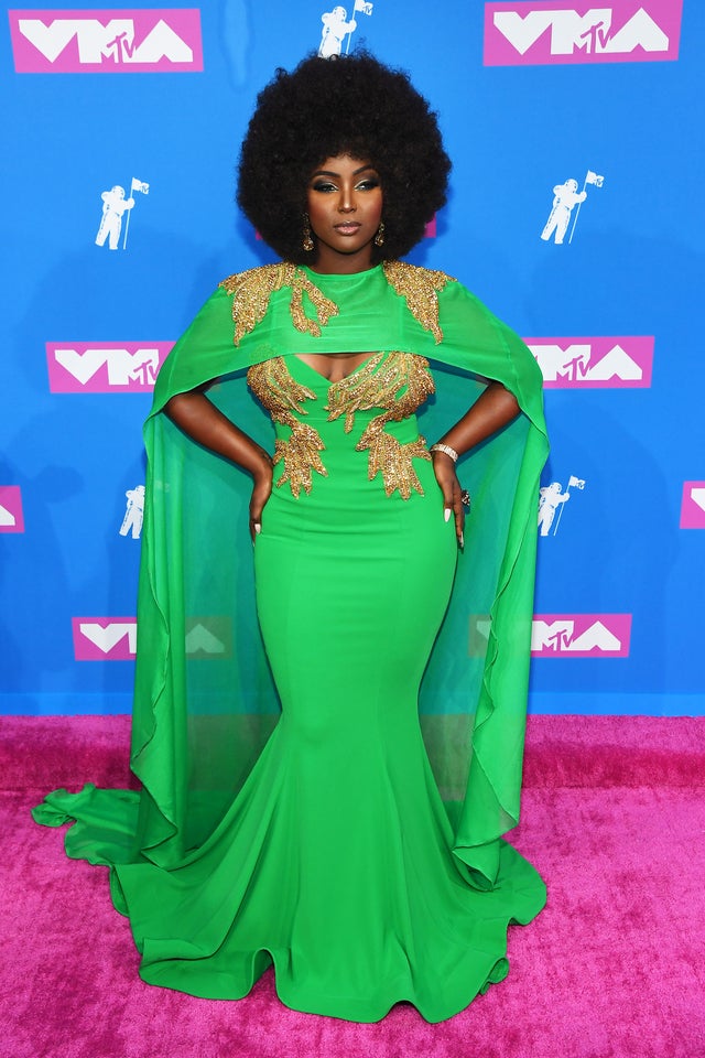 Amara La Negra at 2018 mtv vmas