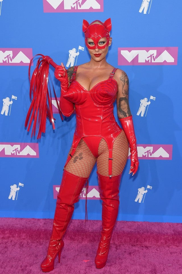 Amber Rose at 2018 vmas