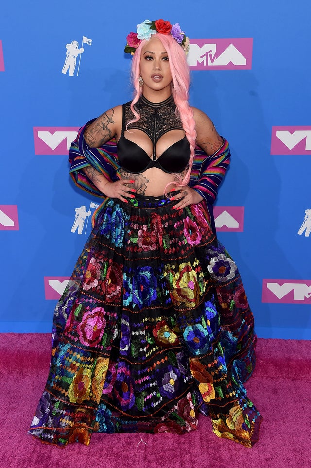 Lily Barrios at 2018 mtv vmas