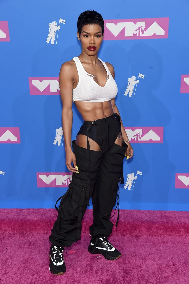 Teyana Taylor at 2018 vmas