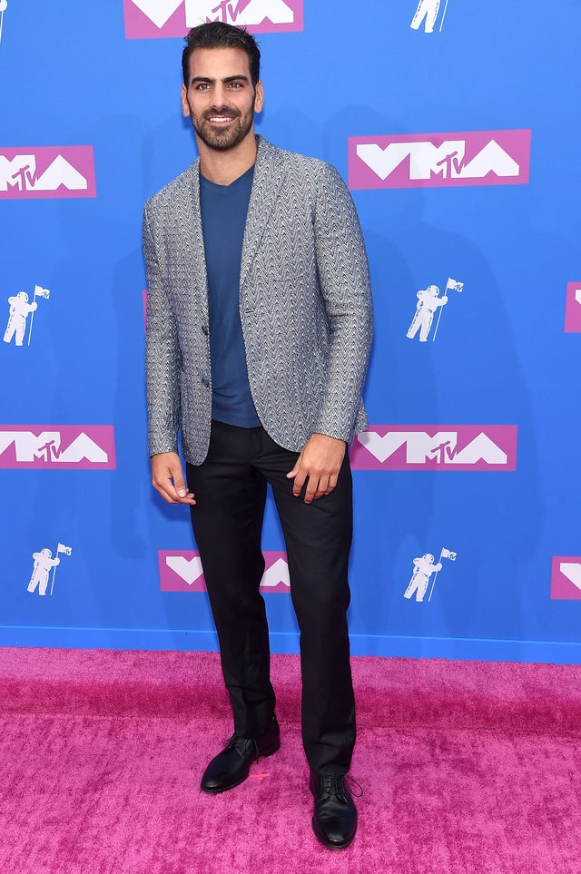 Nyle DiMarco at 2018 vmas