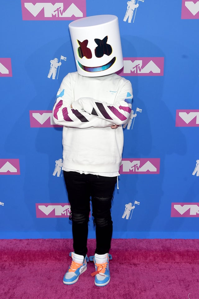 Marshmello at 2018 mtv vmas