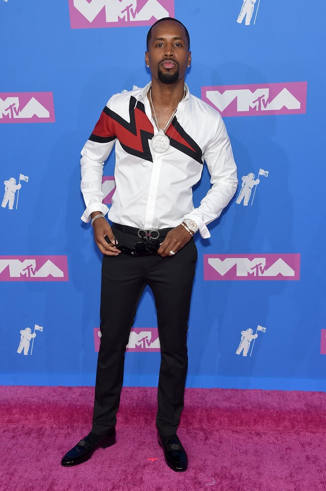 Safaree Samuels at 2018 vmas