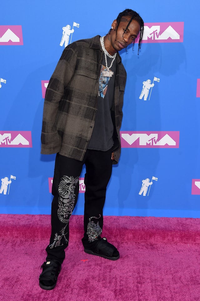 Travis Scott at 2018 vmas